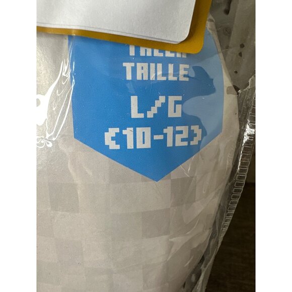 Minecraft Ender Dragon Costume YL 10-12  Jumpsuit Hood Detachable Tail Headpiece - Picture 5 of 5